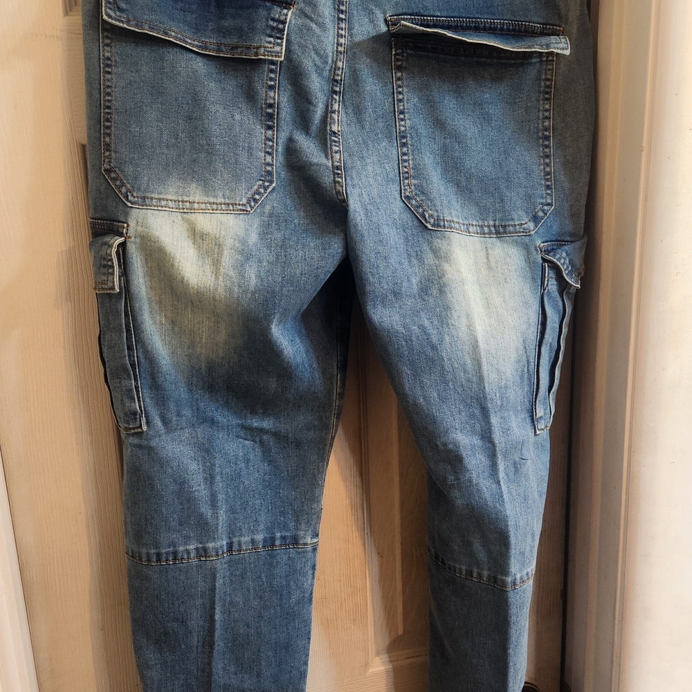 ROMWE Blue Denim Jeans